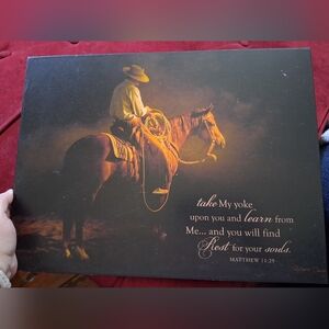 Western Cowboy and Horse Art Print